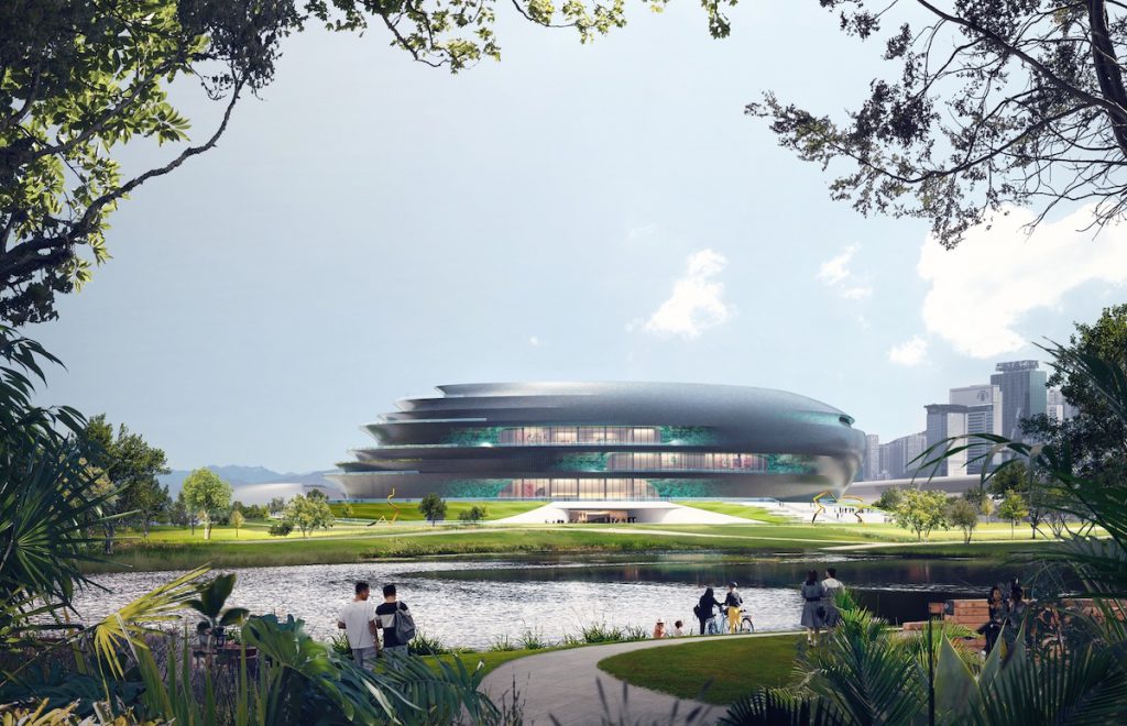 شرکت معماری زاها حدید؛ موزه دانش و فناوری چین را طراحی کرد